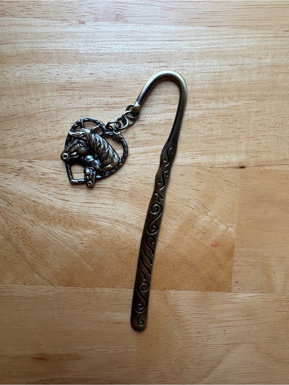 Horse Bookmark Charm